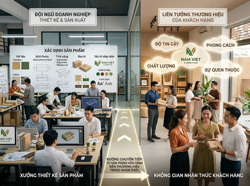 Thương hiệu và sản phẩm khác nhau về giá trị, nhận thức và khả năng thay thế